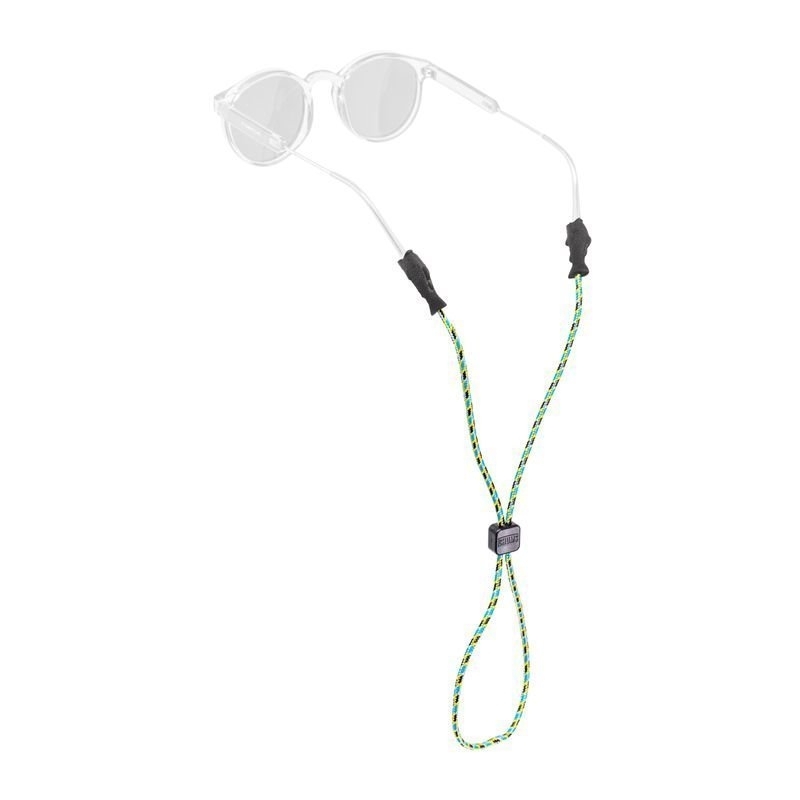 Chums Fish Tip Eyewear Retainer Strap Sky/Yellow