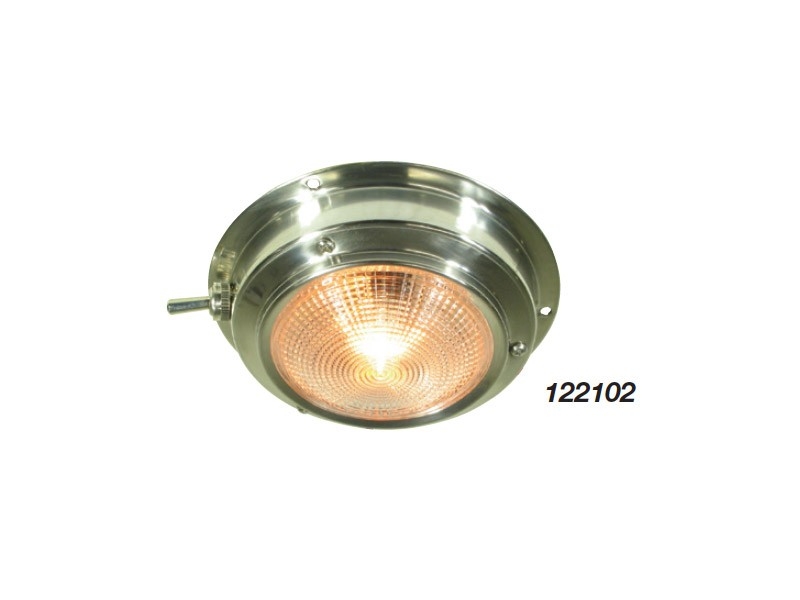 Stainless Steel Dome Lights 12v 140mm