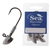 Sea Harvester Soft Bait Jig Heads 4/0 3/4oz Qty 4