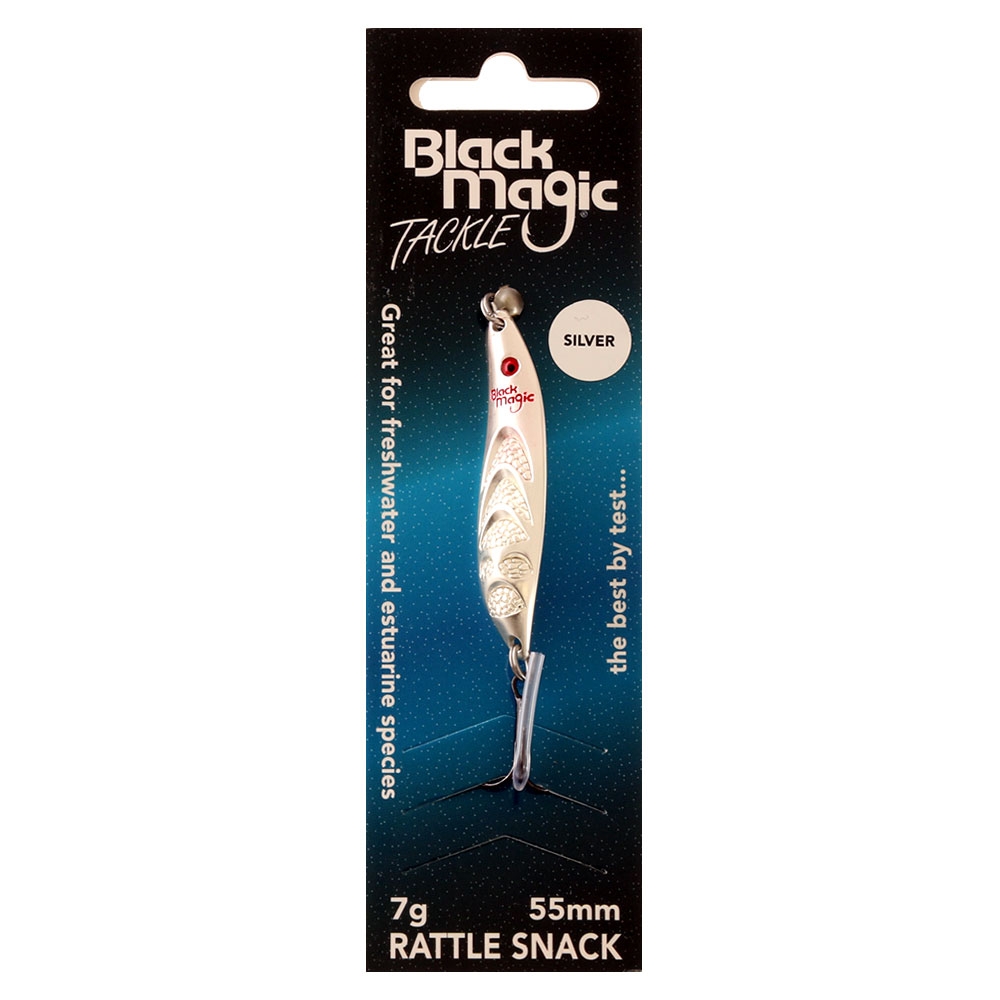 Black Magic Rattle Snack Lure Silver 7g