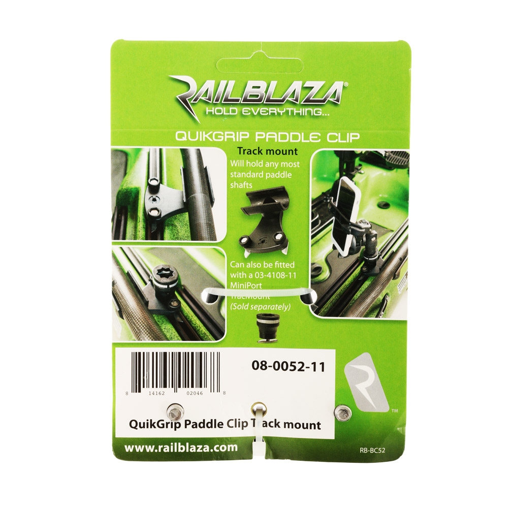RAILBLAZA Quikgrip Paddle Clip Track Mount 28mm