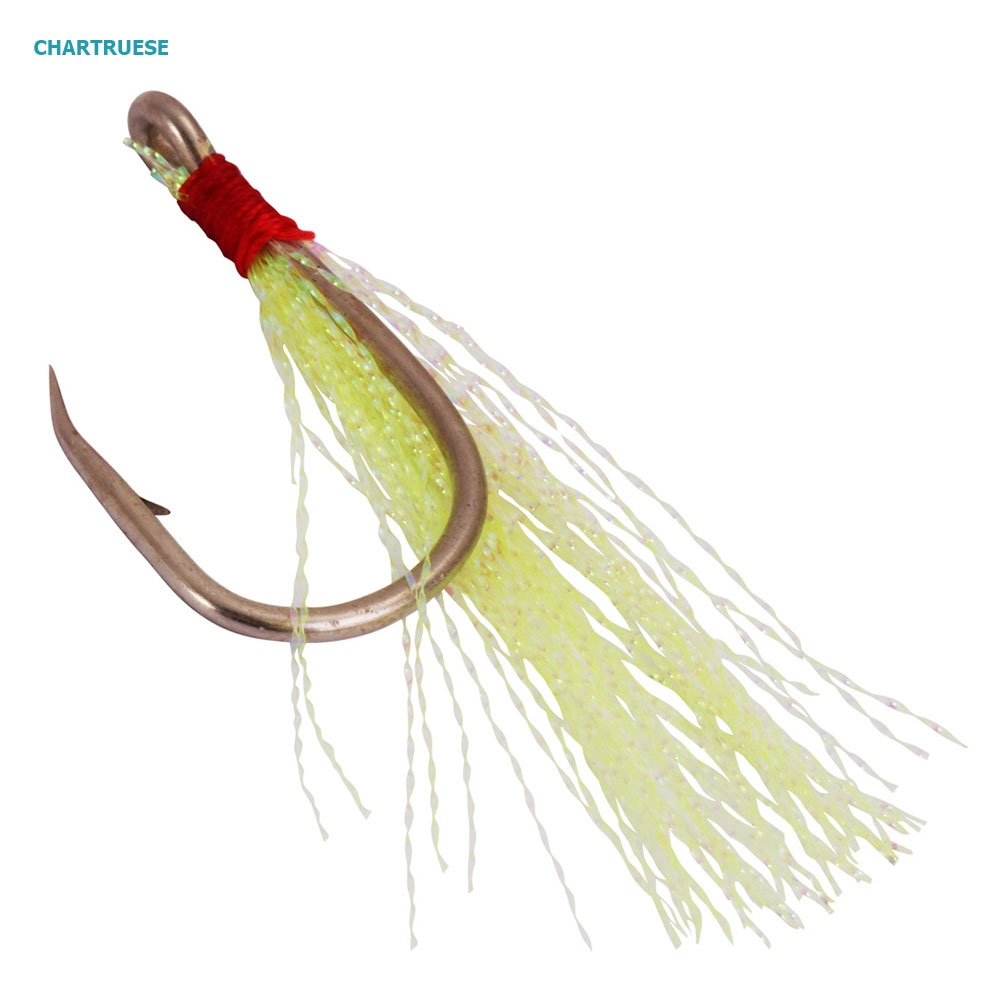 Nacsan Longline Flasher Hooks Size 18 Qty 25