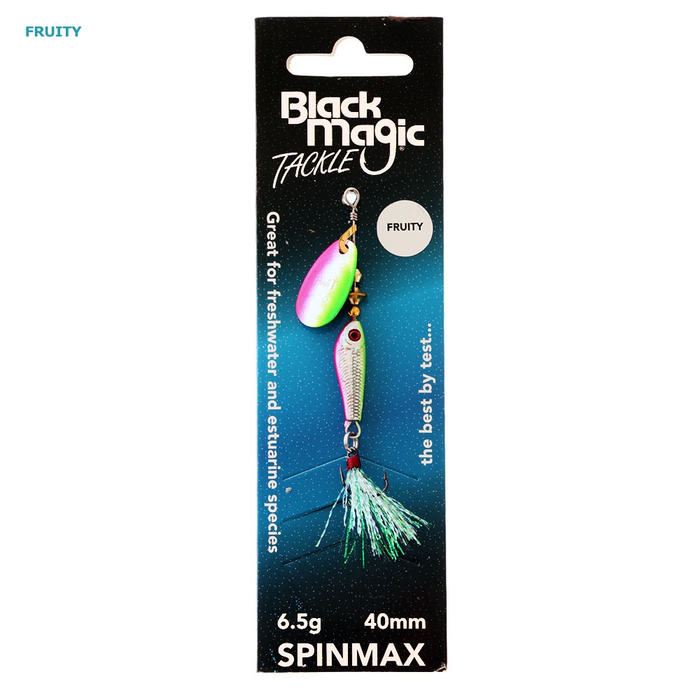 Black Magic Spinmax Spinner Lure 6.5g 48mm