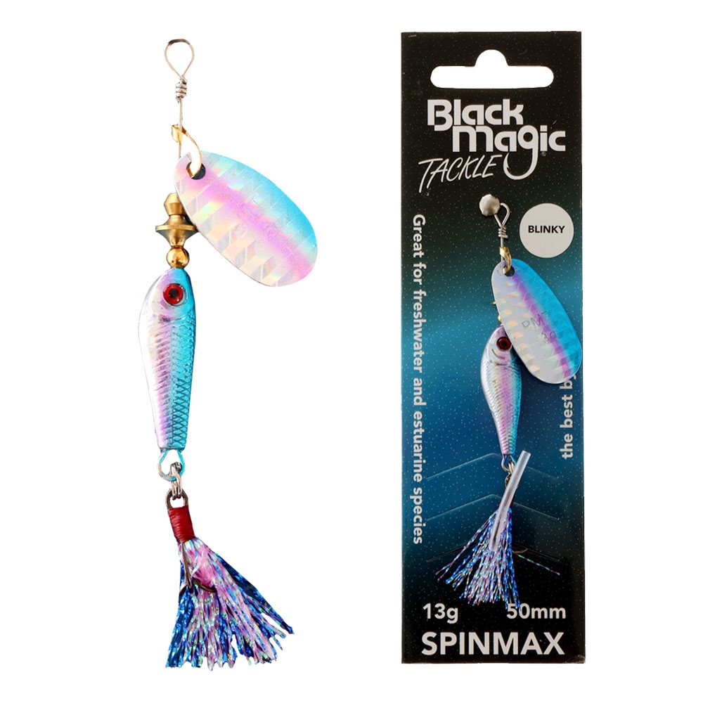 Black Magic Spinmax Spinner Lure 13g 50mm Blinky