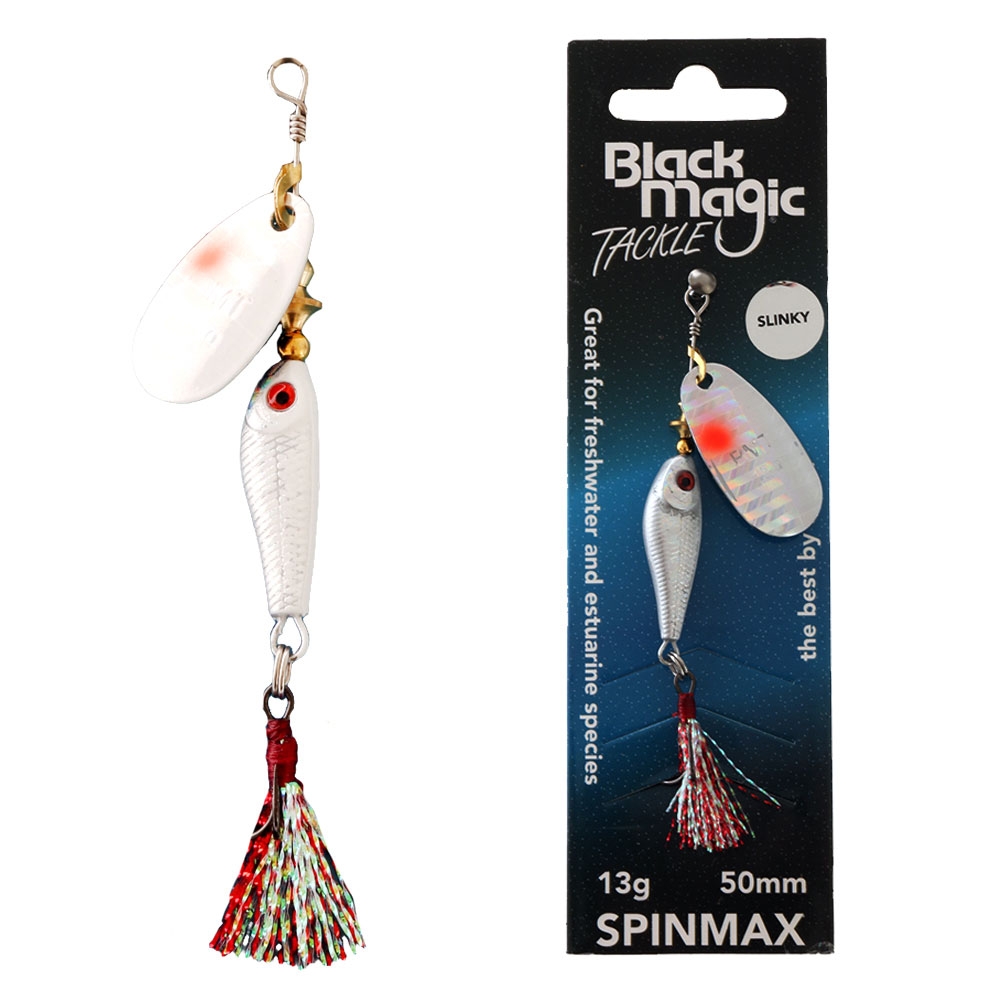 Black Magic Spinmax Spinner Lure 13g 50mm Slinky