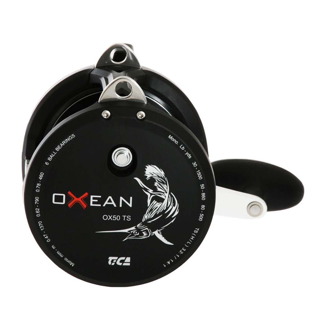 TiCA Oxean OX50TS 2-Speed Kazumi Stand-Up Roller Tip Big Game Combo 5ft 6in 24-37kg 1pc