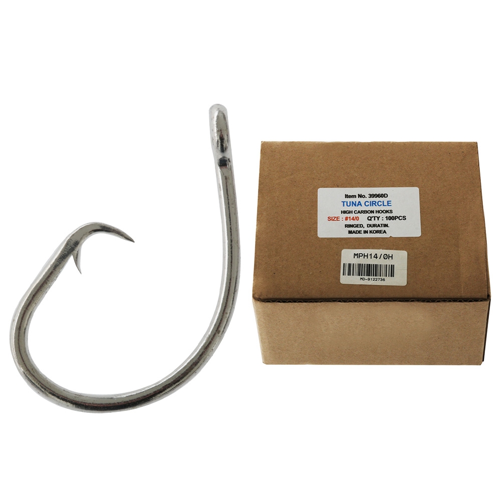 Nacsan Tuna Circle Hooks Bulk Pack 14/0 Qty 100