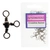 Nacsan Crossline 3-Way Barrel Swivel Size 1/0 Qty 100