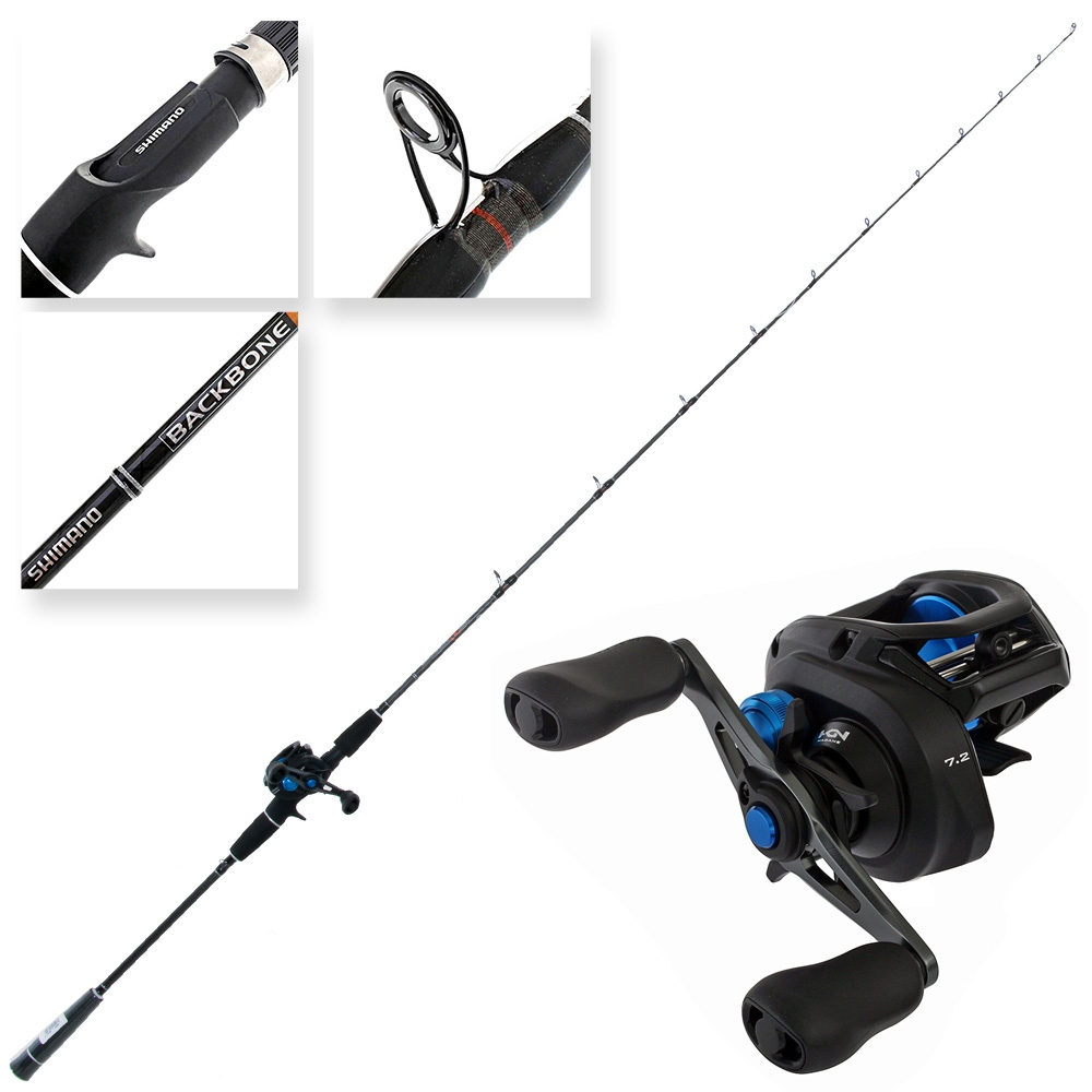 Shimano SLX 150 and Backbone Elite Colt Sniper Baitcasting Combo 6ft 3in 6-15lb 1pc