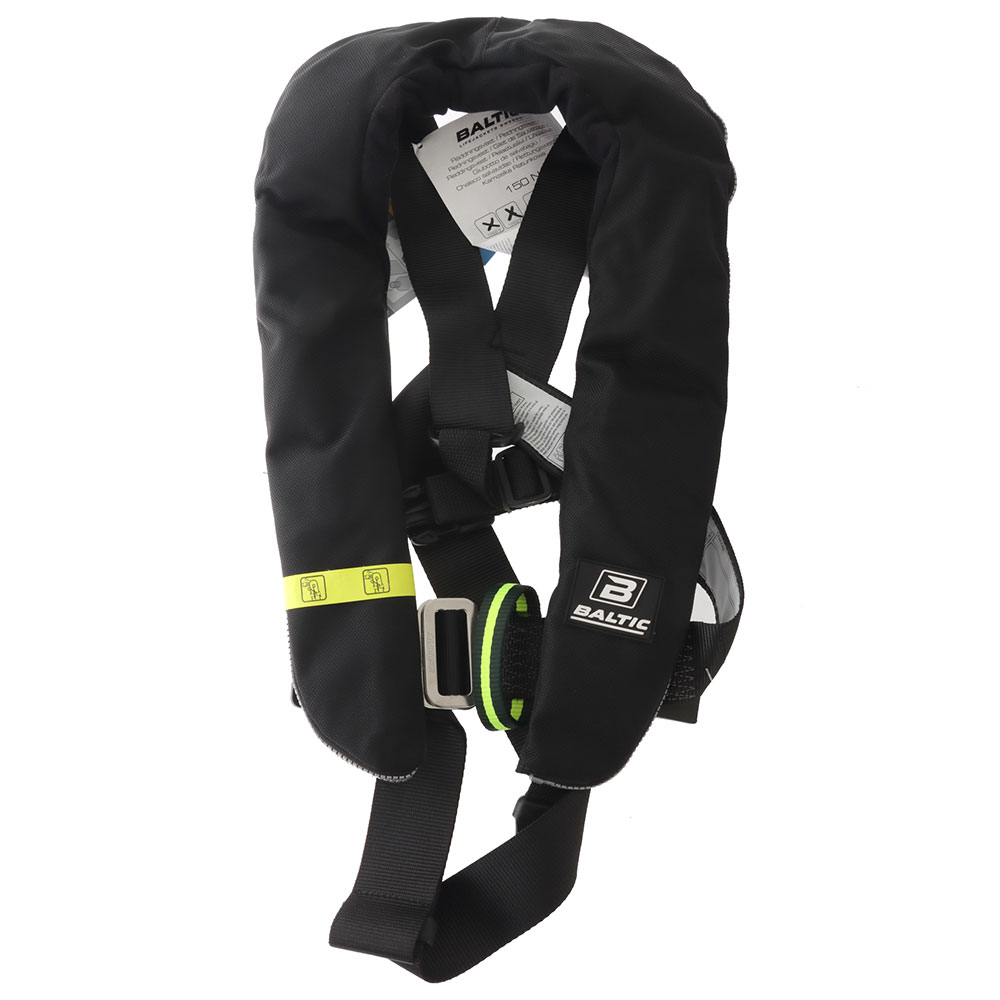 Baltic Winner 150 Manual Life Jacket Black 40-150kg