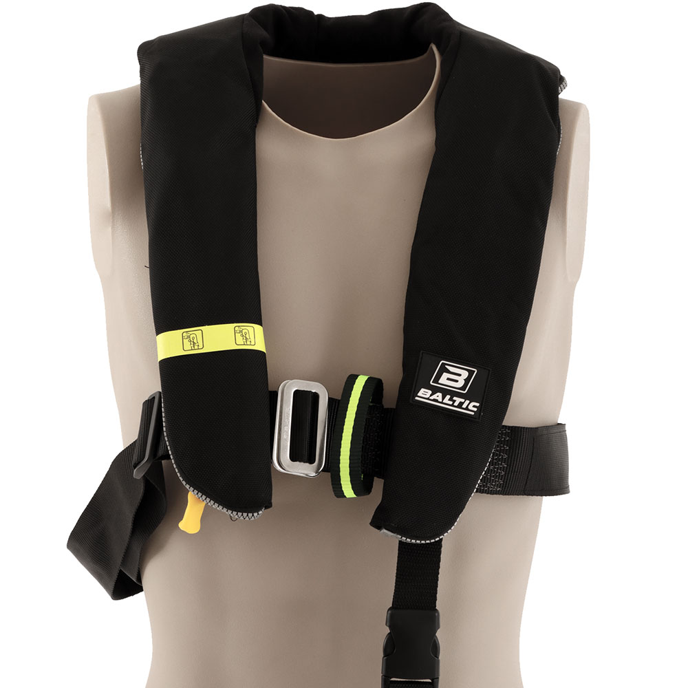 Baltic Winner 150 Manual Life Jacket Black 40-150kg