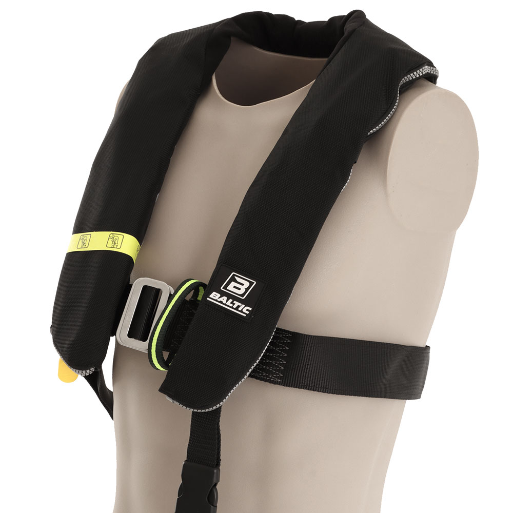 Baltic Winner 150 Manual Life Jacket Black 40-150kg