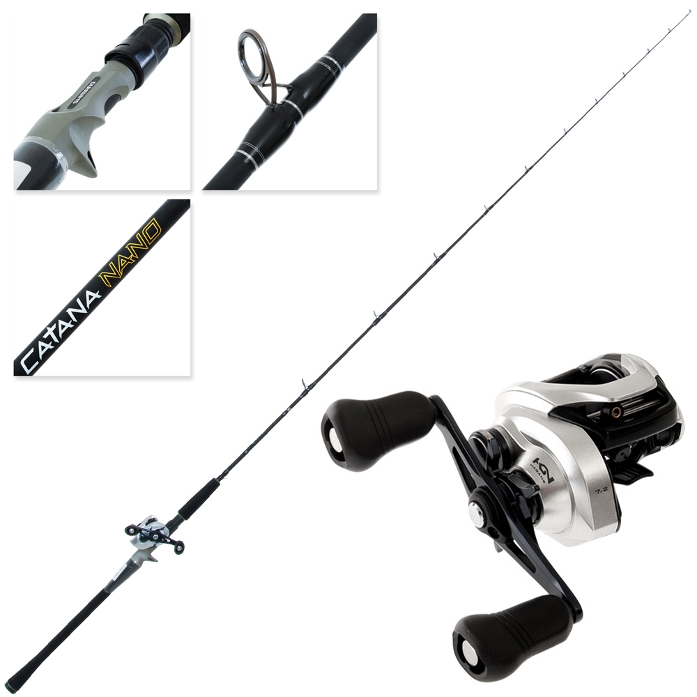 Shimano Tranx 200A-HG and Catana Nano Baitcaster Combo 7ft 3-6kg 2pc