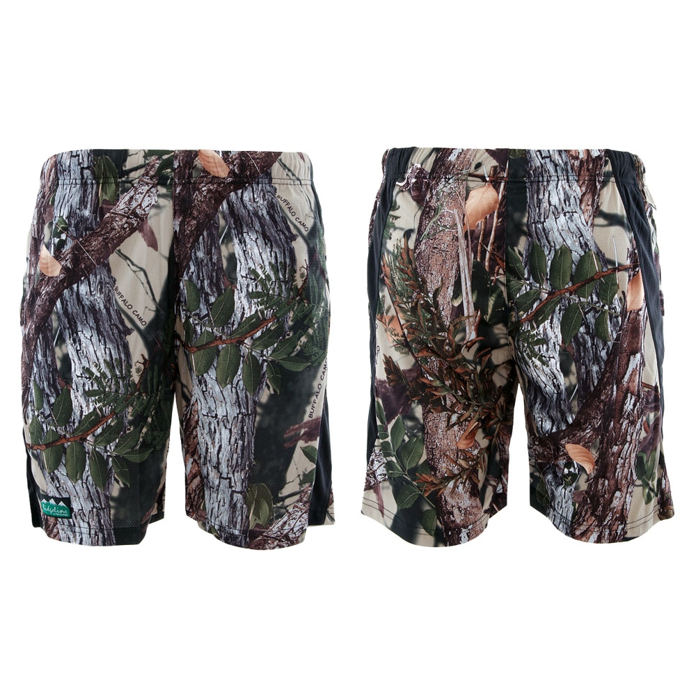 Ridgeline Breeze Mens Shorts Buffalo Camo XS