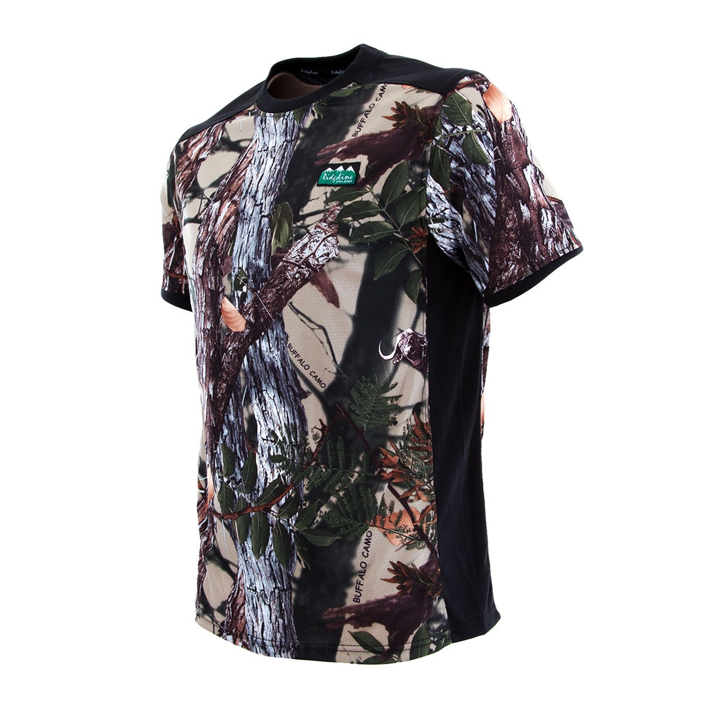 Ridgeline Breeze Mens T-Shirt Buffalo Camo S