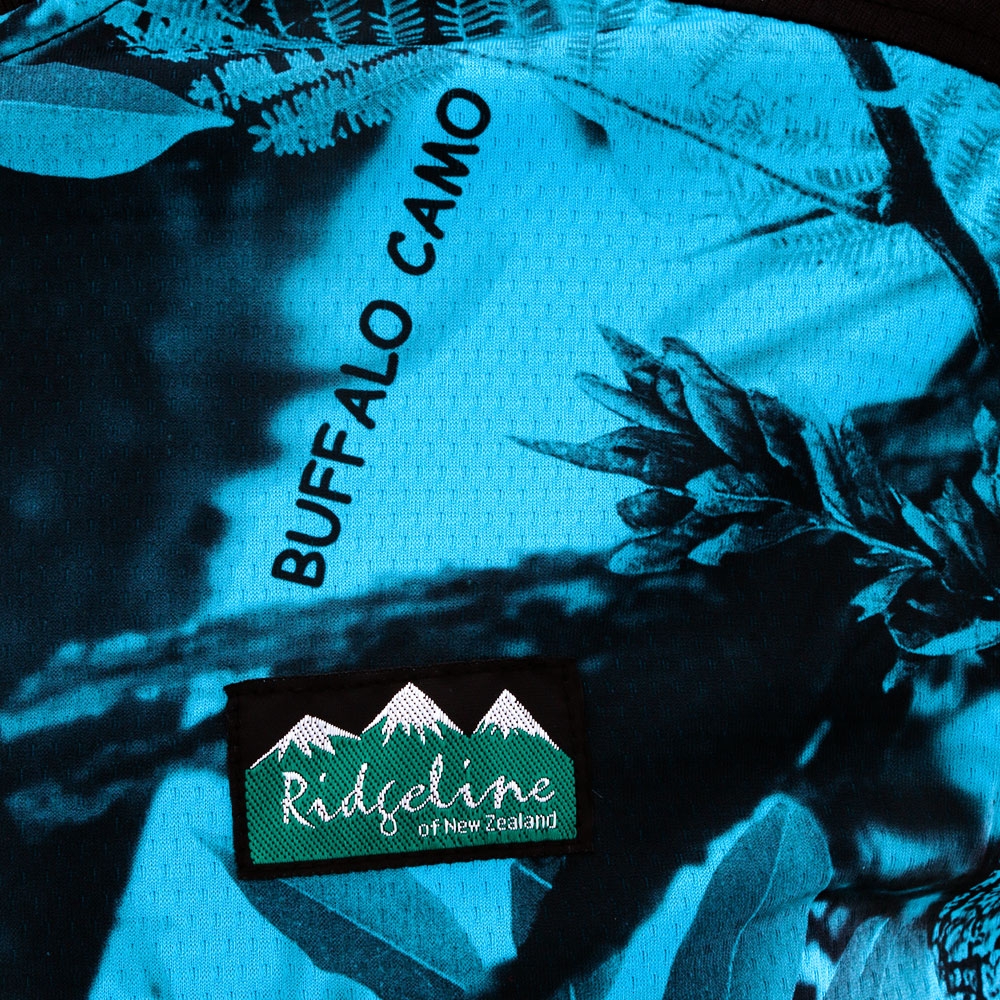 Ridgeline Breeze Mens T-Shirt Blue Camo XS