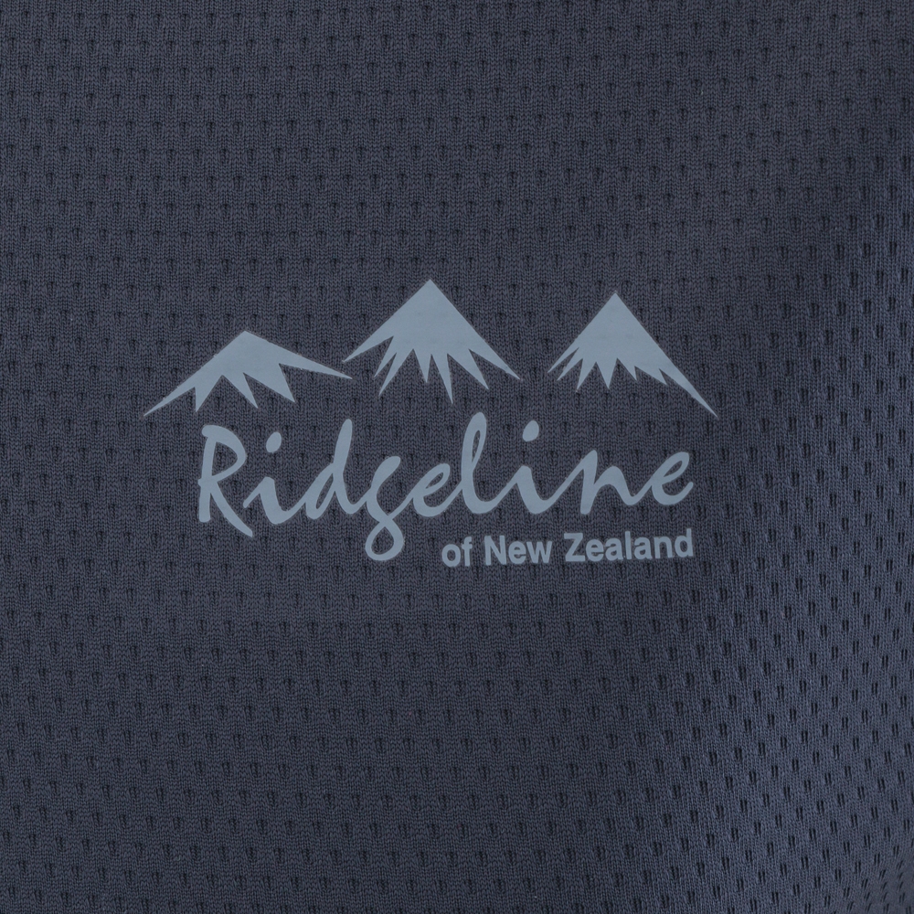 Ridgeline Breeze Mens T-Shirt Charcoal/Black S