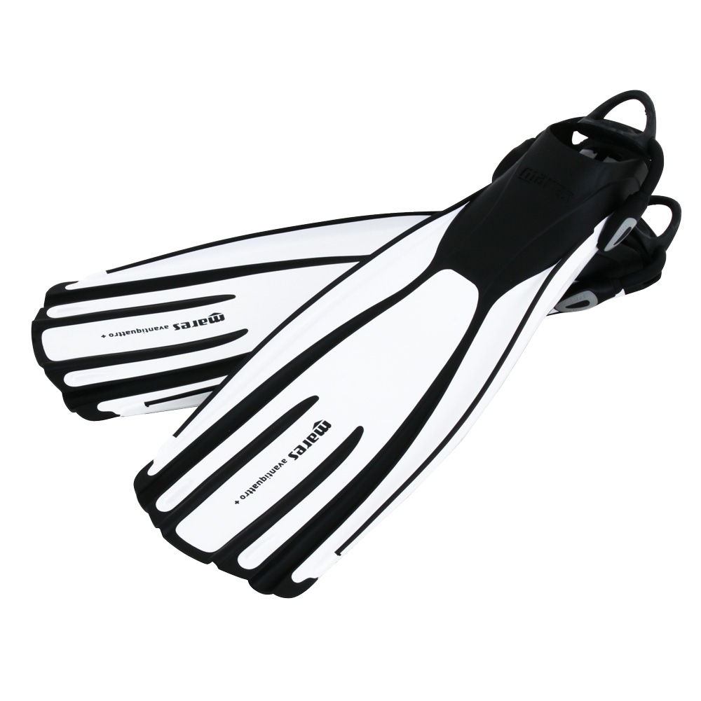 Mares Avanti Quattro + Dive Fins White S