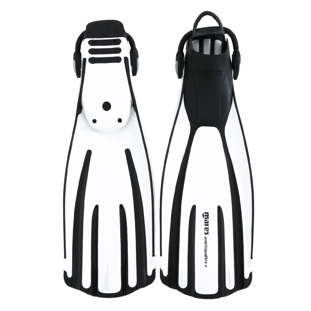 Mares Avanti Quattro + Dive Fins White