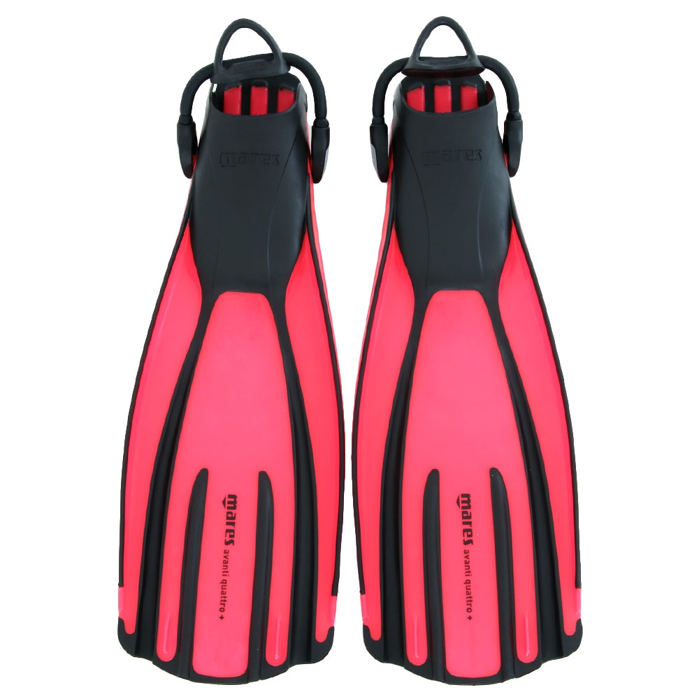 Mares Avanti Quattro + Fins Flamingo