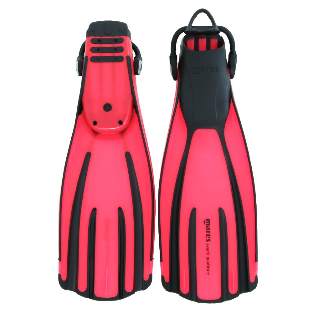 Mares Avanti Quattro + Fins Flamingo