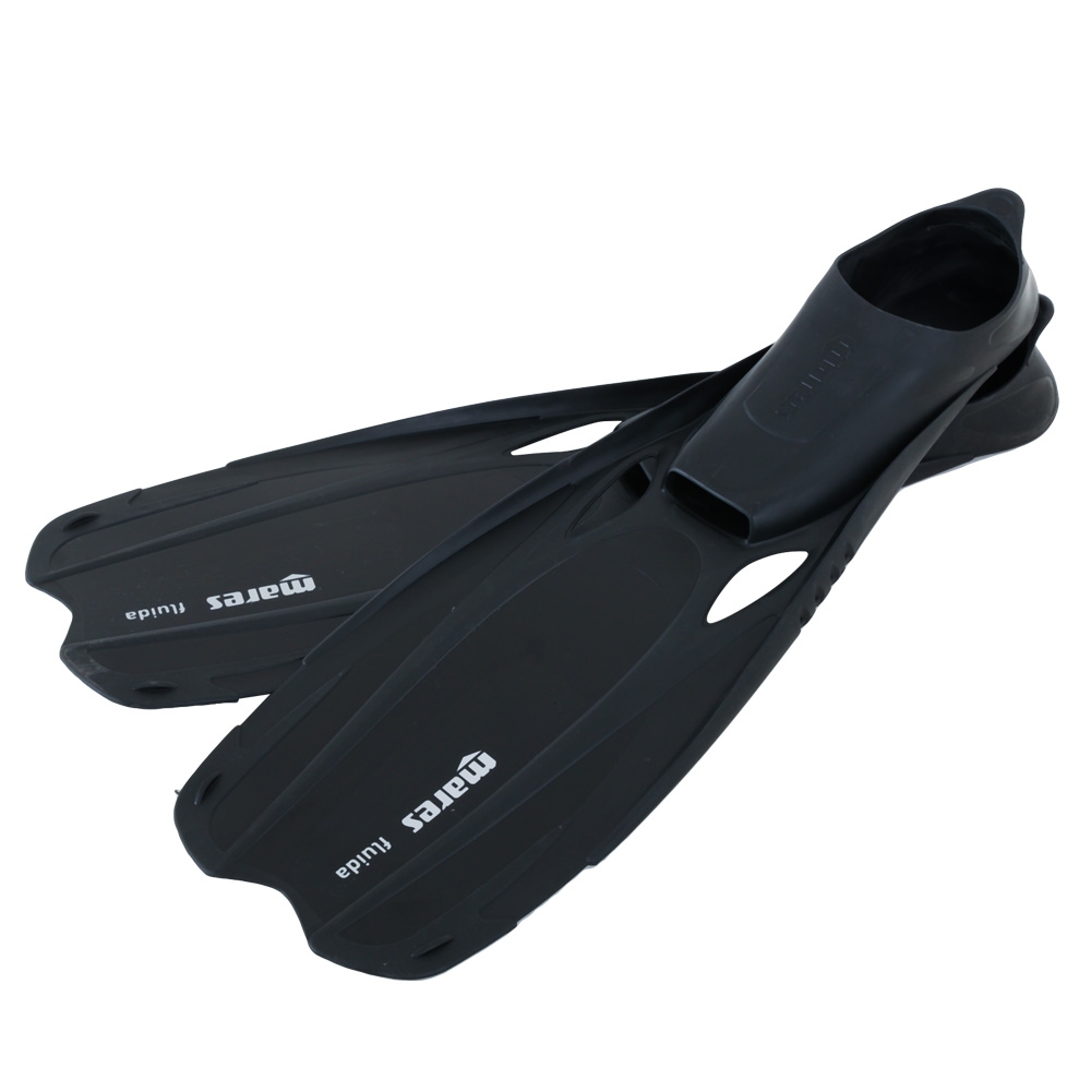 Mares Fluida Adult Dive Fins Black US9.5/10.5