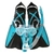 Mares X-One Pirate Junior Dive Mask Snorkel and Fins Set Aqua XS