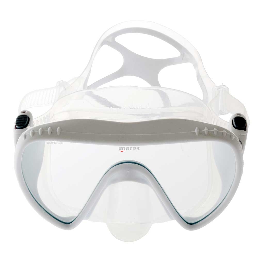 Mares Essence Liquidskin Adult Dive Mask Clear/White