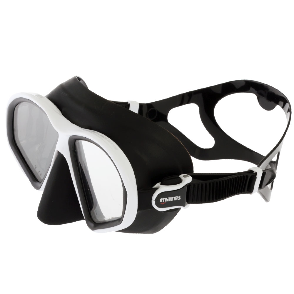Mares Sealhouette Silicone Adult Dive Mask White/Black