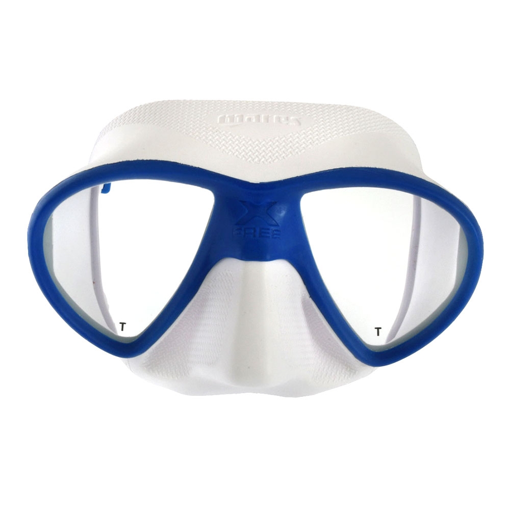 Mares X-Free Adult Dive Mask Blue/White