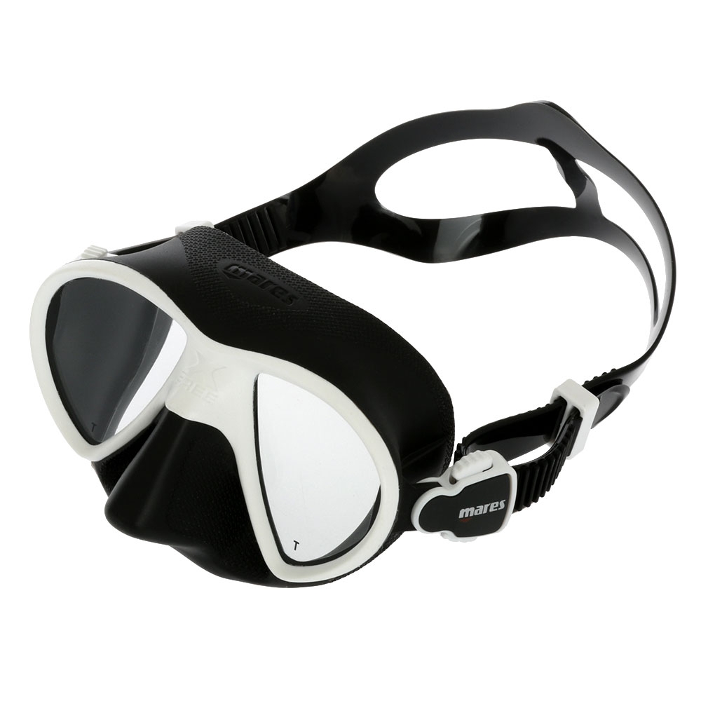 Mares X-Free Adult Dive Mask White/Black