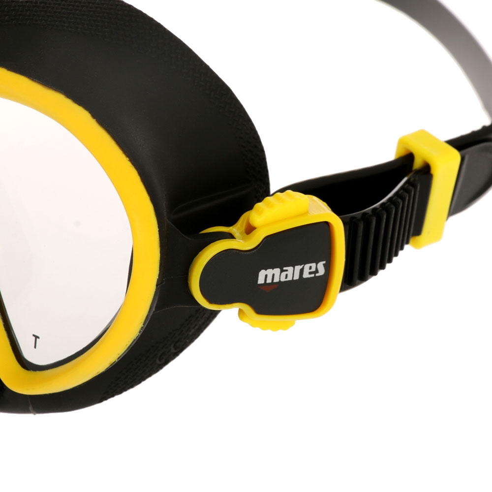 Mares X-Free Adult Dive Mask Yellow/Black