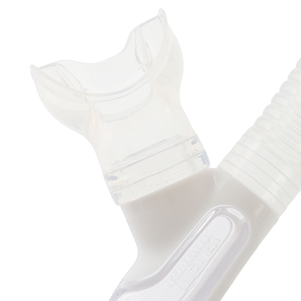 Mares Ergo Dry Top Dive Snorkel White