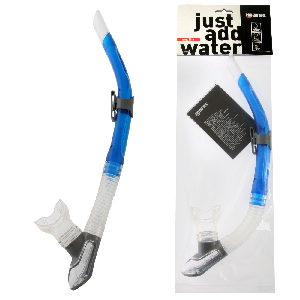 Mares Ergo Flex Snorkel Reflex Blue
