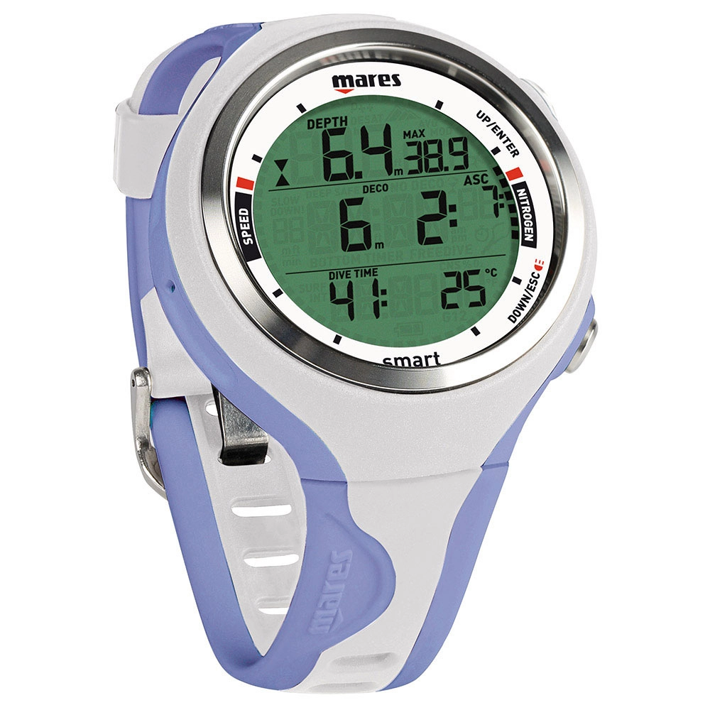 Mares Smart Wrist Dive Computer White/Lilac
