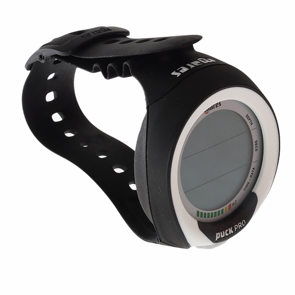 Mares Puck Pro + Dive Computer Black/White