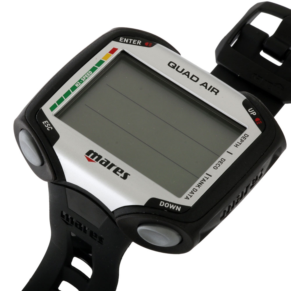 Mares Quad Air Dive Computer Black