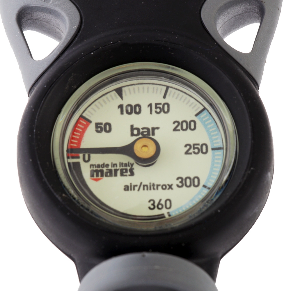 Mares Mission 3 Dive Compass/Depth/Pressure Gauge