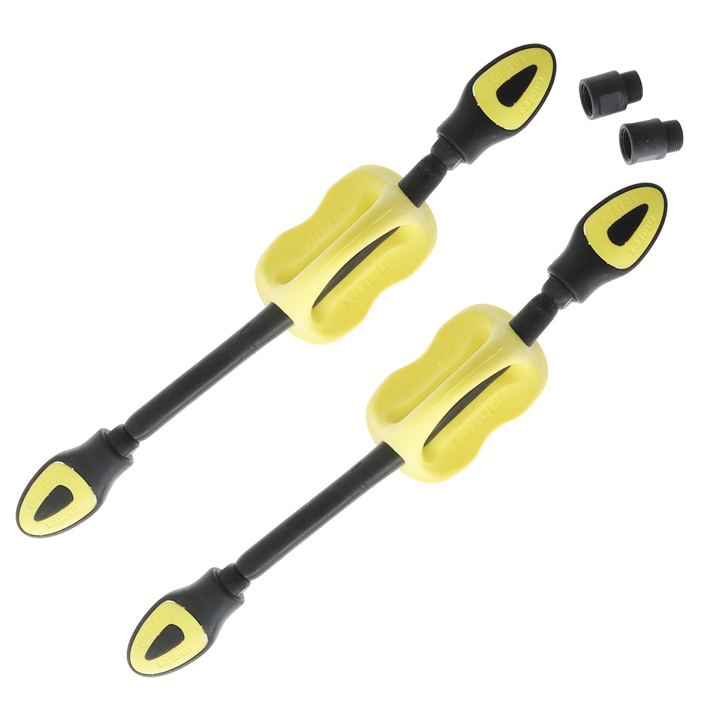 Mares Bungee Dive Fin Straps Pair Yellow XS/S