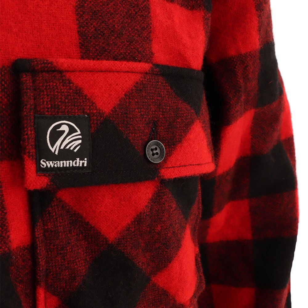 Swanndri Mens Ranger Wool Bush Shirt