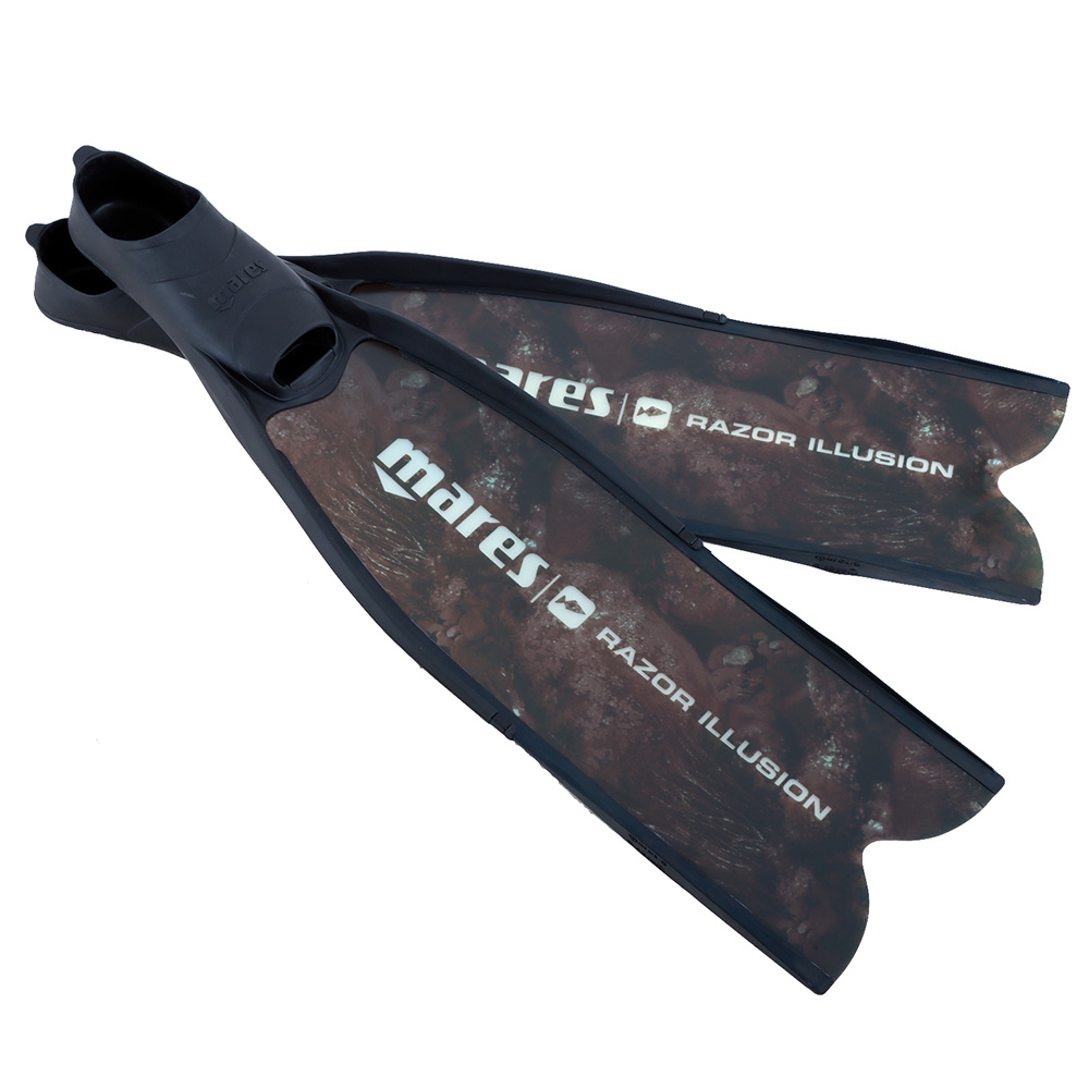 Mares Razor Illusion Spearfishing Dive Fins US8.5/9.5