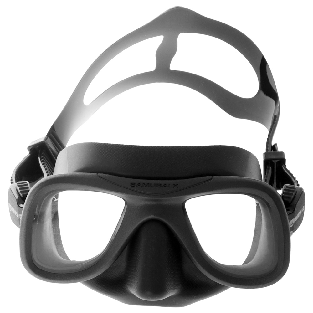 Mares Samurai X Spearfishing Mask Black/Black