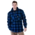 Swanndri Mens Ranger Wool Bushshirt Blue/Black Check 2XL