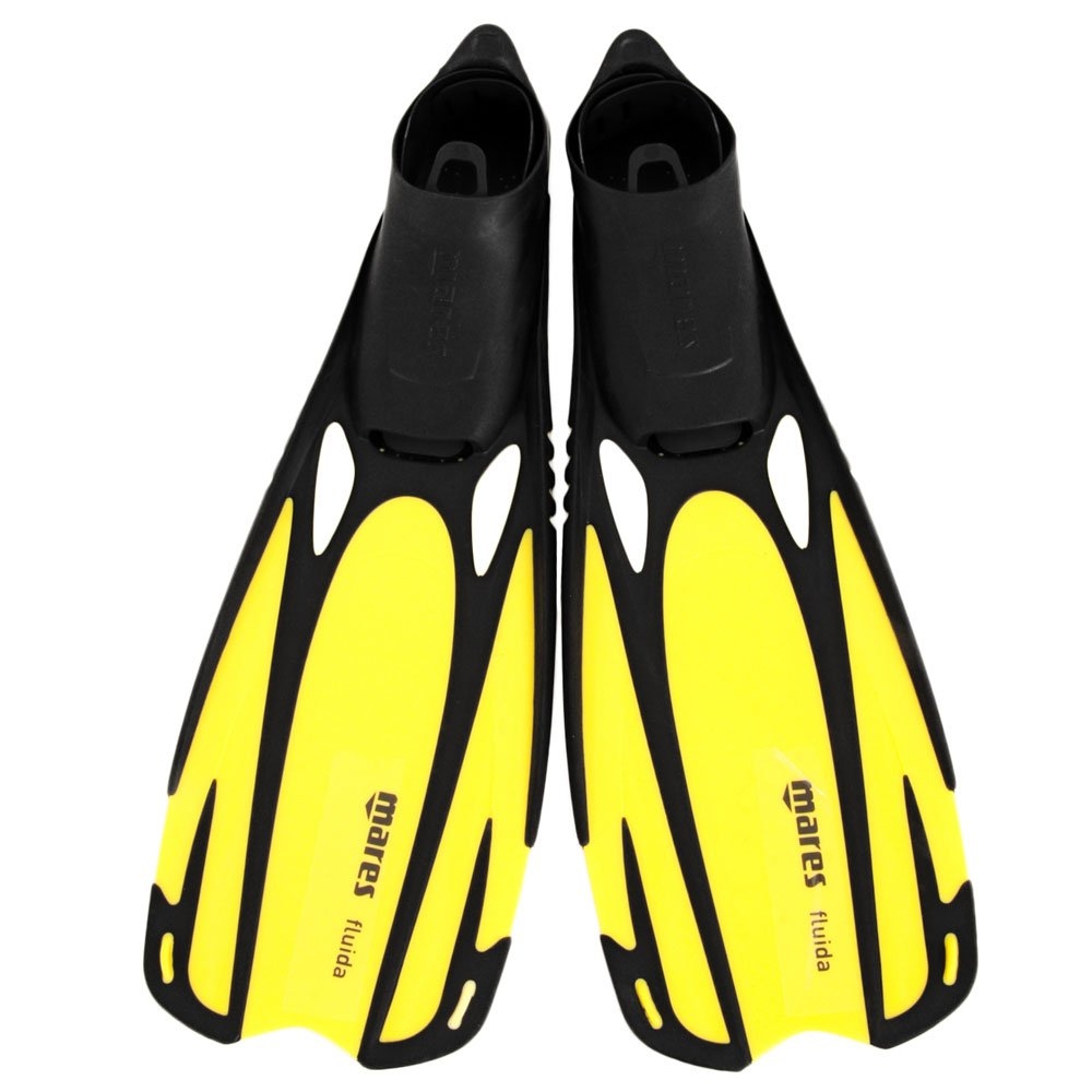 Mares Cobia and Fluida Adult Dive Mask Snorkel and Fins Set