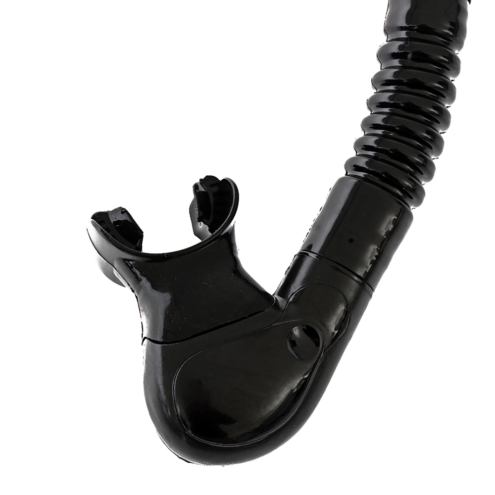 Mares Cobia and Fluida Adult Dive Mask Snorkel and Fins Set Black