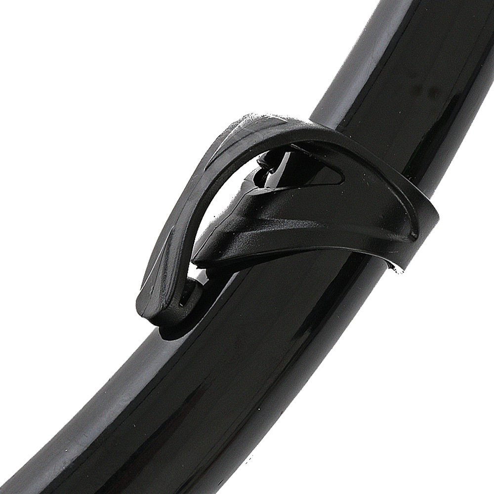 Mares Cobia and Fluida Adult Dive Mask Snorkel and Fins Set Black