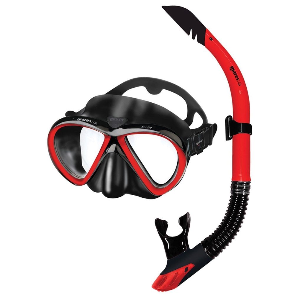 Mares Bonito Adult Silicone Dive Mask and Snorkel Set