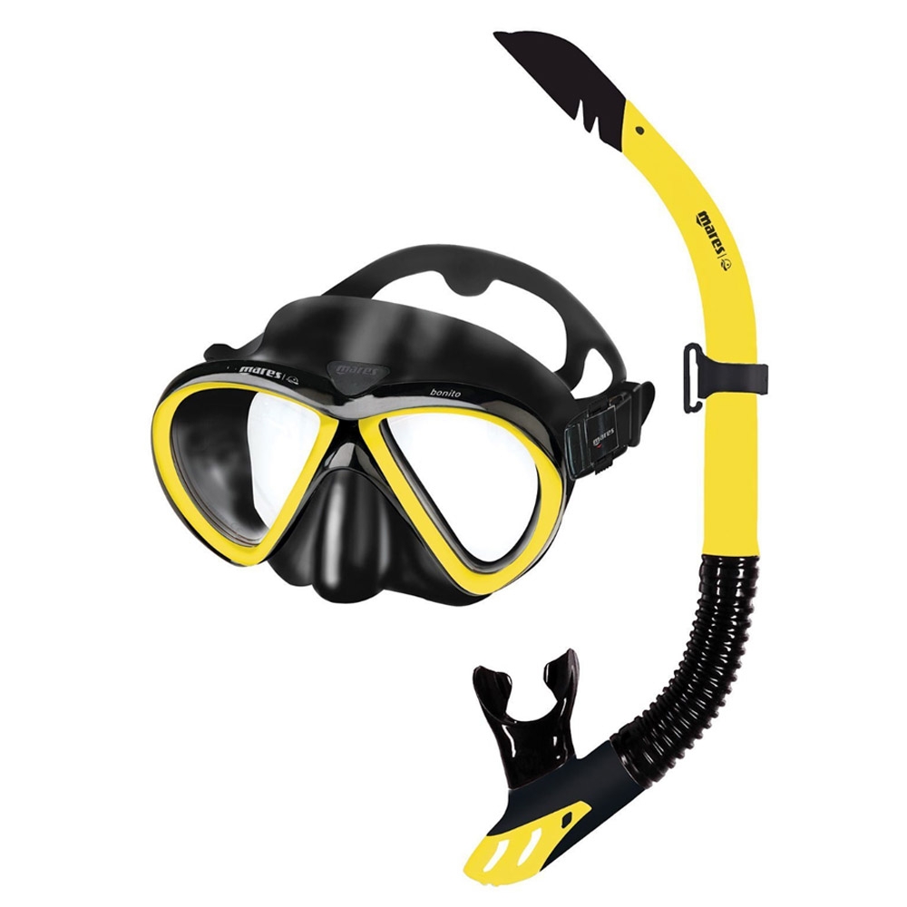 Mares Bonito Adult Silicone Dive Mask and Snorkel Set