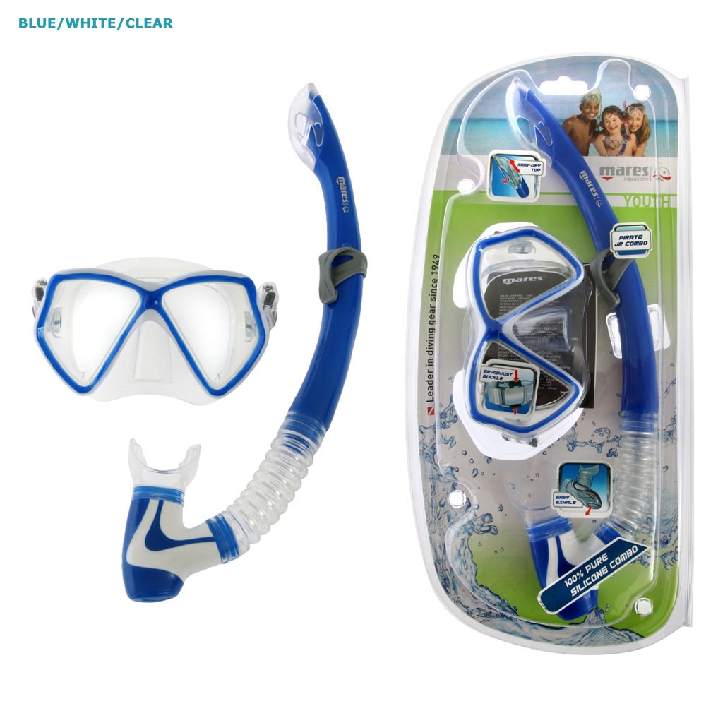 Mares Pirate Junior Dive Mask and Snorkel Set