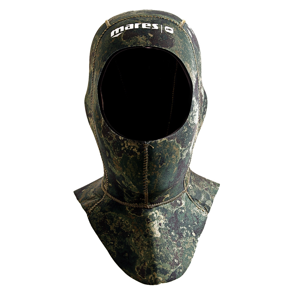 Mares Phantom 5mm Dive Hood Camo Green S